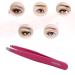 FEITA Professional Stainless Steel Eyebrow Tweezer Set - Slant & Pointed Precision Tweezers for Women - Facial Hair Removal Clip - Pink (2 Pcs) - Buy Online on SooperMarket.com
