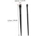 Baluue 3 Sets Eyeliner Brush Makeup Brush Ear Multi Function Eyebrow Brush Black Wood - Buy Online on SooperMarket.com