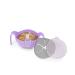 b.box 3 in 1 Toddler Bowl | Includes Straw  Lid & No Spill Snack Insert | Dishwasher & Microwave Safe | BPA Free | Ages 6 mo+ (Boysenberry  8.5 oz)