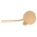 Pacifier Holder Case Dishwasher Safe Silicone Pacifier Container Cute Simple Practical Lightweight Portable for Stroller (BROWN)
