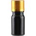 Tianzd 4PCs 5ml Gloss Black Glass Bottles with Gold Aluminum Caps | Sealed Stopper Flasher Oil Fragrance & Aromatherapy - Buy Online on SooperMarket.com