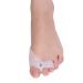 2 Pairs Gel Toe Separator for Hallux Valgus, Hammer Toes - Foot Care Corrector - Buy Online on SooperMarket.com