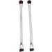 Slanted Eyebrow Brush Professional Double Ended Ergonomic Silver Portable 2pcs Eyeshadow Brush Makeup for Party - Buy Online on SooperMarket.com