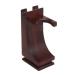 Shaving Brush Stand Shaving Wooden Holder with Non-slip Base for Storing Shaving Brushes Razors Brush Holder