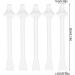KQNM 50-Piece Nose Wax Chopsticks Dual-Use Nasal Hair Applicators for Clean Nostrils Plastic Wax Sticks for Effective Nose Cleaning - Buy Online on SooperMarket.com