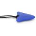 Food Grade Silicone Chew Necklace for Boys and Girls - Cute Teething Pendant Toy (Blue) - Buy Online on SooperMarket.com