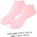 Healeved 3 Pairs Gel Socks Footies Socks for Women Lined Socks Lotion Socks Anti Cracking Foot Socks High Heel Protectors Socks for Heels Spa Socks Cracked Women's Invisible Sebs Stocking 16.5x8.5cm - Buy Online on SooperMarket.com