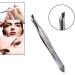 Pulling hairpins stainless steel eyebrows curling nose hair using straight tweezers safe Practical and attractive Practical and attractive - Buy Online on SooperMarket.com