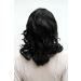 Buy WIG ME UP 6370-1B Black Shoulder Length Curly Wig with Bangs - 40 cm | International Shipping Available - Buy Online on SooperMarket.com