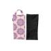 Yoga Sand Bag Jute/Cotton Unfilled for Yoga Weights and Resistance Training Natural Purple