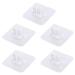 Bayore toothbrush holder Transparent hook plug hygienic stand Shaping stand for self -adhesive hook rod holder strong