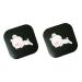 Healvian 2pcs Container For Lenses Portable Lens Case Holder For Lens Case Lens Case Contact Lens Case Rabbit