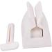 1PC Toothpaste Squeezer Rolling Tube Toothpaste Squeeze Dispenser Toothpaste Seat Holder Stand White - Buy Online on SooperMarket.com