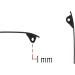 RANARA Replacement Eyeglass End Tips - Thin Metal Frame Arms Gray Eyeglass Replacement Temples & Accessories International Shipping Available - Buy Online on SooperMarket.com