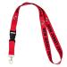 Desert Cactus New Jersey Devils NHL National Hockey League Car Keys ID Badge Holder Lanyard Keychain Detachable Breakaway Snap Buckle (Lanyard 1 - Red)