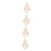 Beavorty 4pcs Bath Scrubber for Body Travel Washcloth Body Towels Body Scrub Towels Double Side Bath Scrubbers Body Cleaning Towel Bath Towel Face Towel Bath Wipe Back Towel Take a Bath 28x25cmx4pcs As Shownx4pcs