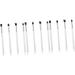 Healeved 12 Pcs Eye Make-up Brush Kit Eye Eyeshadow Brush Concealer Brush Makeup Brushes Eye Kits White - Buy Online on SooperMarket.com