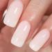 AILLSA Milky White Gel Nail Polish - Nude Gel Polish Translucent Soak Off UV Jelly Gel Nail Polish Neutral Gel Nail Polish for Nail Art French Manicure at Home 0.51 Fl Oz