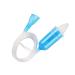 PLAFOPE 1 PC Boxed Manual Booger Remover Infant Nasal Cleaning Tool Newborn Mucus Extractor Nasal Cleaner for Adults Kids Nose Flusher Baby Vac Nasal Aspirator Blue