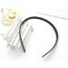6 Pieces black headband women with teeth skinny plastic headbands thin hairbands with teeth comb for women men girls - Buy Online on SooperMarket.com