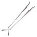 Ranara replacement glasses end tips glasses legs glasses accessories 1 pair of gray glasses spare bars metal borderless glasses accessories for men