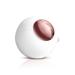 Reusable Gel Lint Roller Washable Mini Lint Roller with Cover Portable Travel Dustproof Lint Remover for On the Go (White)