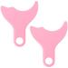G2PLUS Mascara Shield Guard, Eyelash Makeup Applicator Tool, Eyeliner Auxiliary Tool Pads, Silicone Resusable Eyeshadow Guard Pads for Eye Makeup and Prevent Makeup Residue (Pink)