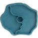 PINVNBY Reptile Food Water Bowl 2 in 1 Feeding Dish Automatic Dispenser Turtle Feeders Waterer With Leaf Plate Dish for Lizards Tortoises Gecko Chameleon 2 PCS (blue) - Buy Online on SooperMarket.com
