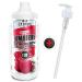 C.P.Sports beverage syrup for mineral drink i syrup sugar-free for vital drink raspberry with vitamins i beverage concentrate for mixing with water for sports drink i 1 liter + pump dispenser raspberry 1 l (1 Pack)