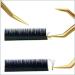 Premium Diamond Tip Precision Tweezers for Eyelash Extensions & 5D Volume Technique - International Shipping - Buy Online on SooperMarket.com