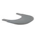 Hauck Alpha+ Click Tray Grey - Just Seconds to Remove and Fix Large Plastic Highchair Tray Easy to Clean