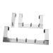 CHILDWEET Stainless Steel Hooks Hanging Racks for Clothes Over The Door Hook Clothes Hook Nail Cloth Hook 35.6X12.5X4CM As Shown