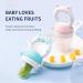 BPA-Free Baby Food Feeder & Teether - Best Teething Toy for Baby Teething Relief (Pink) - Buy Online on SooperMarket.com