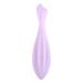 Face Roller Skin Care Silicone Flexible Soft Portable Facial Roller Massager for Women Face and Eyes Massage Washable Pointed Moisturizing Gua Sha Facial Tools Gift Face Massager