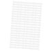 Baluue 80pcs V-type Lift Face Pasters Brow Lift Tape Temporary Bands Face Tape Synthetic Rubber 4.00X0.90X0.10CM Transparent