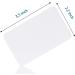 Primbeeks 300pcs Blank Business Cards  Premium Blank White Cards  3.5" x 2.2" Small Blank Cards  Blank Cardstock Cards  Small Note Cards  white blank cards  white business cards  kraft paper cards White 300 - Buy Online on SooperMarket.com