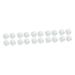 FRCOLOR 20 Rolls White Tape Photocard Holder Keychain Eye Sticky Stirp Eye Shadow Tape Wound Care Patch Eyelid Strip Tapes Lash Tape King Crown Eyelid Sticker or Easy to Tear