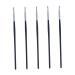 Baluue 5pcs Fine Eyeliner Brush Makeup Eyeliner Brush Thin Eyeliner Brush Make up Brushes Gels Fiber Black