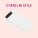 FADLASH 2 Pcs Acrylic Disposable Lash Holder for Eyelash Extensions - Hand Pallet Tile for Precise Application - Buy Online on SooperMarket.com