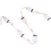 ABOOFAN 1 Pc Decor House Ornaments Wedding Ornament Fish Hanging Ornament Pendant Shell Wall Hanging Blue and White 102X4.2CM - Buy Online on SooperMarket.com