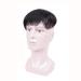 Buy BGHJUE Men's Short Hair Wig - Heat Resistant Synthetic Wig for Daily Use - 5x5 Inch Black - Buy Online on SooperMarket.com