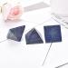 CIMWJOPS Natural Crystal Pyramid Lapis Lazuli Quartz Ornaments Natural Carved Tower Point - Buy Online on SooperMarket.com