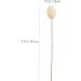 Alipis 27pcs Egg Twig Cutting Easter Egg Flower Arrangement Desk Top Decor Easter Ornament Diy Easter Eggs Easter Eggs Garland Hanging Easter Egg Tree Decoration Spray Iron Wire Beige 14.50X1.80X1.80CM - Buy Online on SooperMarket.com