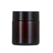 Dajidafu Amber Glass Bottle For Makeup And Body Care Products Multi-functional Screw Lid Reusable BPA-free Eco-friendly 100g Black 100g 100g Black 100g