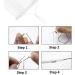 Premium Quality 5MM Round Elastic Cord for Sewing Masks - 185 Yards | Soft Stretchy Elastic String for DIY Crafts - Buy Online on SooperMarket.com