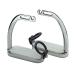 YNR Black Peacock Safety Irons Stirrups - Rubber Rings & Leather Clips Replacement Tabs - 1 Pair - Buy Online on SooperMarket.com