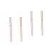 NOLITOY 4 Pcs Double Ended Lip Brush Makeup Brushed Makeup Face Women Onsie Women Double-ended Brush Essential Tool Concealer Double Brush Lipstick Brush Artificial Fiber 15x1cmx2pcs Assorted Colorx2pcs