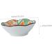 Zerodeko 6pcs Ceramic Saucer Mini Serving Dish Seasoning Bowl Dipping Sauce Plates para Mini Postres Small Ceramic Dish Seasoning Dish Sauce Bowl Dip Dishes Dipping Dish Ceramics re-usable - Buy Online on SooperMarket.com
