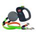 Voarge Automatic dog Running Leash double dog leash for 2 dogs suitable for small and medium-sized dogless knot.No tangling