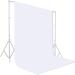 GFCC 8FTX10FT White Photography Backdrop for Photoshoots, Video Recording & Parties - Buy Online on SooperMarket.com